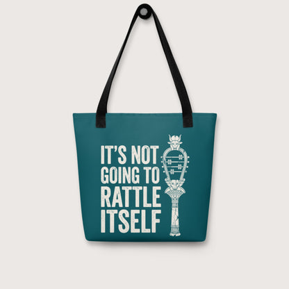 Sistrum It's Not Going to Rattle Itself Bag - history buff gift by HistoHead