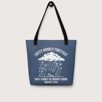 Crecy Arrow Storm Forecast Bag - history buff gift by HistoHead