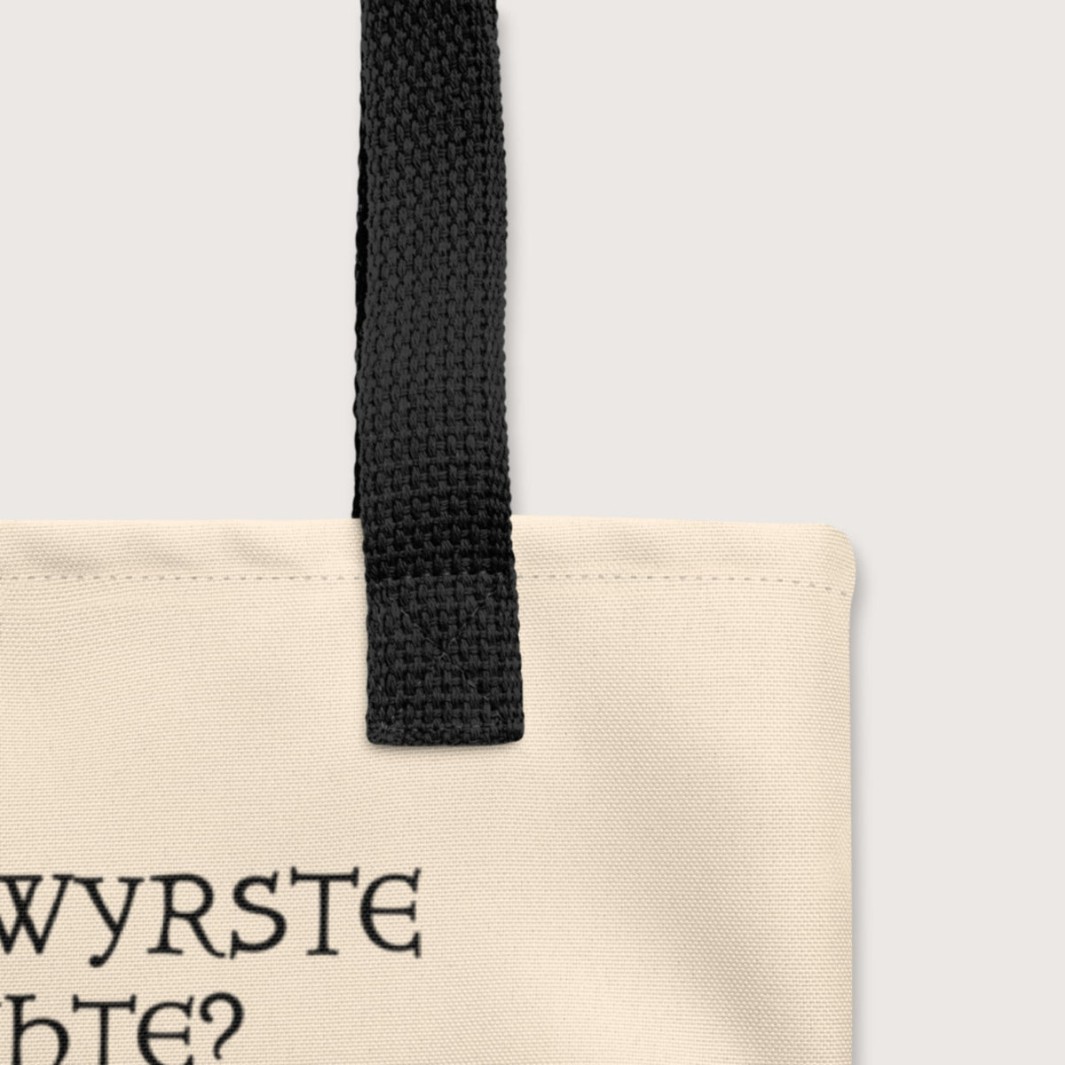 Bayeux Tapestry What's the Worst That Could Happen in Old English Bag - history buff gift by HistoHead