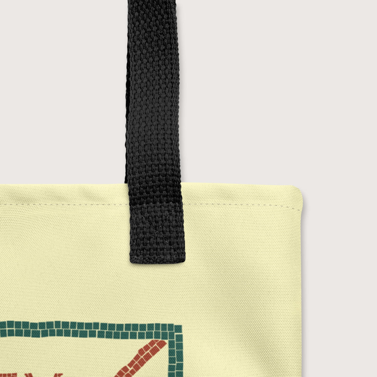 Cave Canem Pompeii Mosaic Bag - history buff gift by HistoHead
