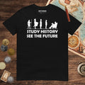 Black Study History See the Future Tee - history buff gift by HistoHead