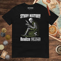 Black Study History Tee - history buff gift by HistoHead