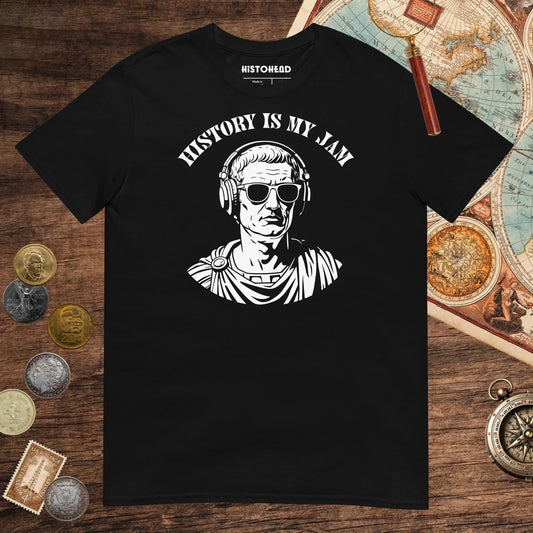 Black History Is My Jam Tee - history buff gift by HistoHead