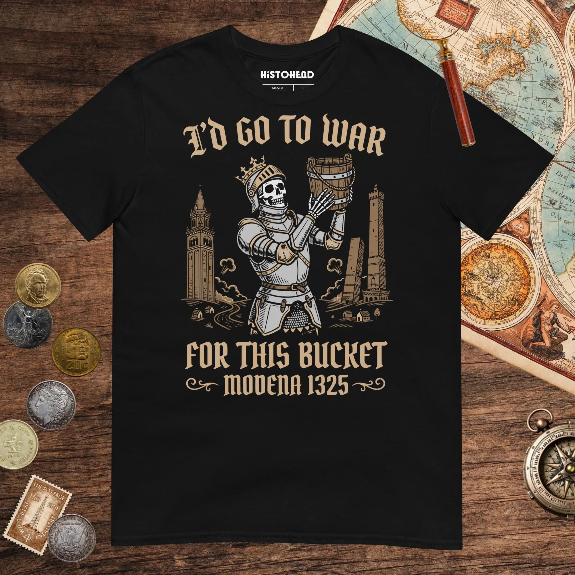 Black War of the Bucket Tee - history buff gift by HistoHead