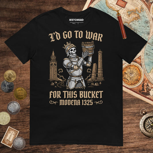 Black War of the Bucket Tee - history buff gift by HistoHead