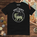 Black The Heavy Hearts Club Tee - history buff gift by HistoHead