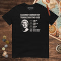 Black Alexander's Gordian Knot Guide Tee - history buff gift by HistoHead