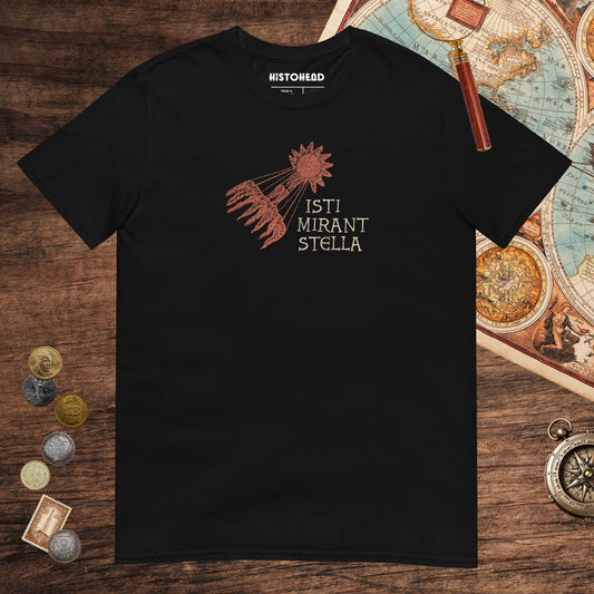 Black Stella Tee - history buff gift by HistoHead