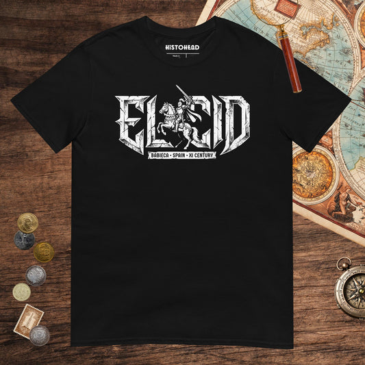 Black El Cid Tee - history buff gift by HistoHead