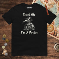 Black Trust Me I'm A Doctor Tee - history buff gift by HistoHead