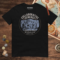 Black Collaborative Synergy Tee - history buff gift by HistoHead