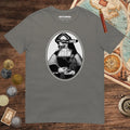 Charcoal God Save the Queen Katherine of Aragon Tee - history buff gift by HistoHead