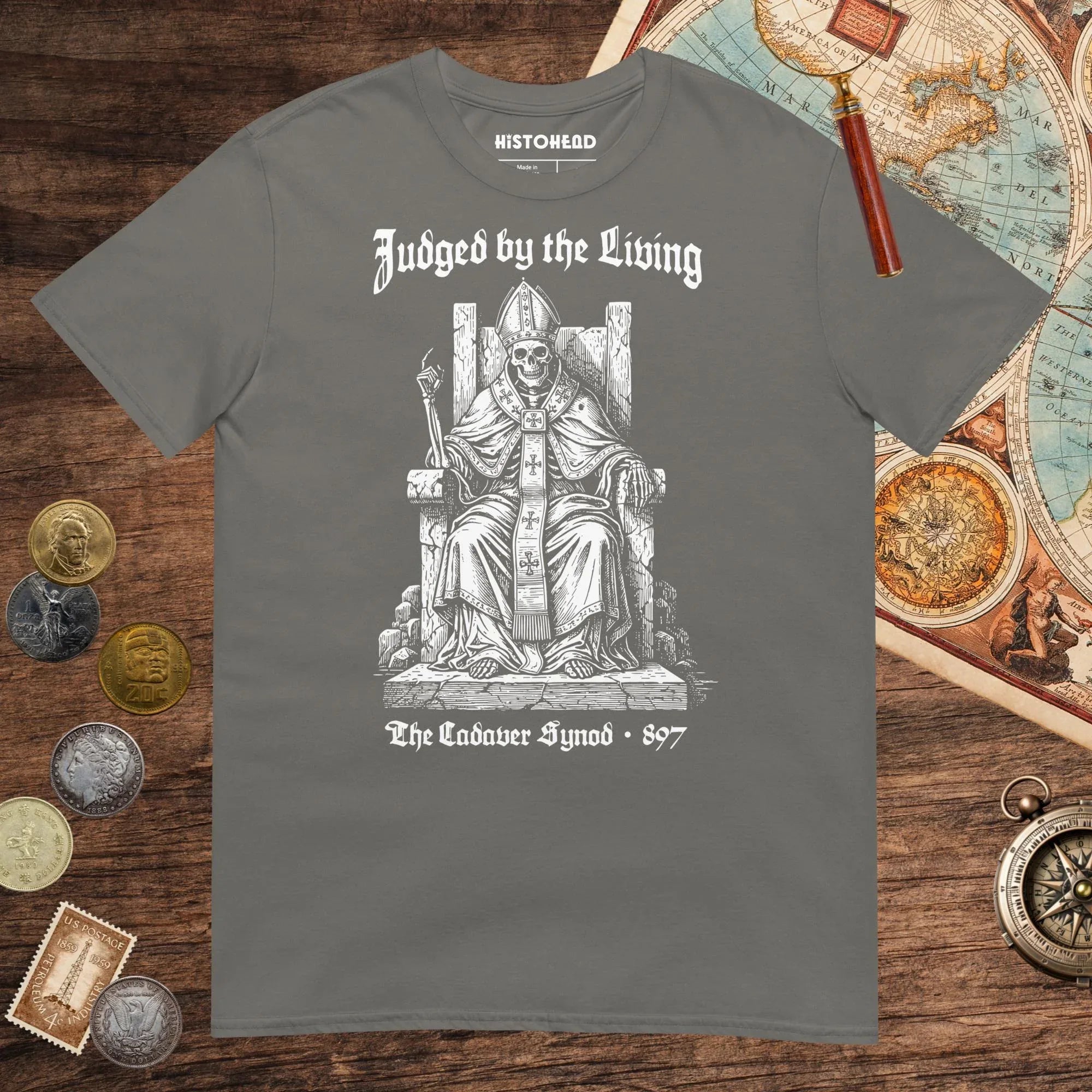 Charcoal The Cadaver Synod Tee - history buff gift by HistoHead