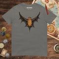 Charcoal Weird Medieval Bat Tee - history buff gift by HistoHead