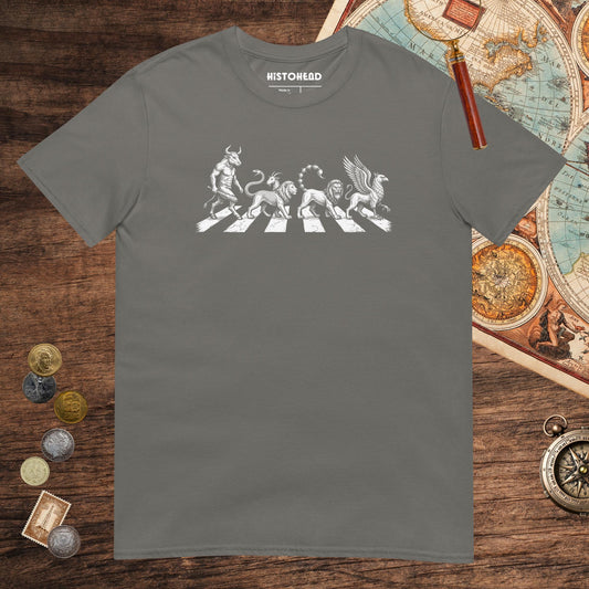 Charcoal Beast Road Tee - history buff gift by HistoHead