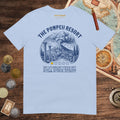 Light Blue The Pompeii Resort Review Tee - history buff gift by HistoHead