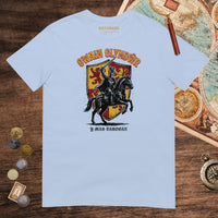 Light Blue Owain Glyndwr Tee - history buff gift by HistoHead