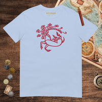 Light Blue Siberian Ice Maiden Tattoo Tee - history buff gift by HistoHead