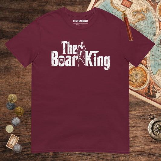 Maroon Richard III The Boar King Tee - history buff gift by HistoHead