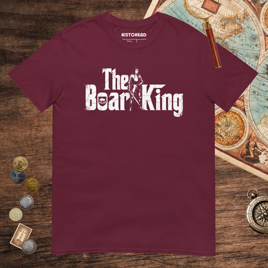 Maroon Richard III The Boar King Tee - history buff gift by HistoHead