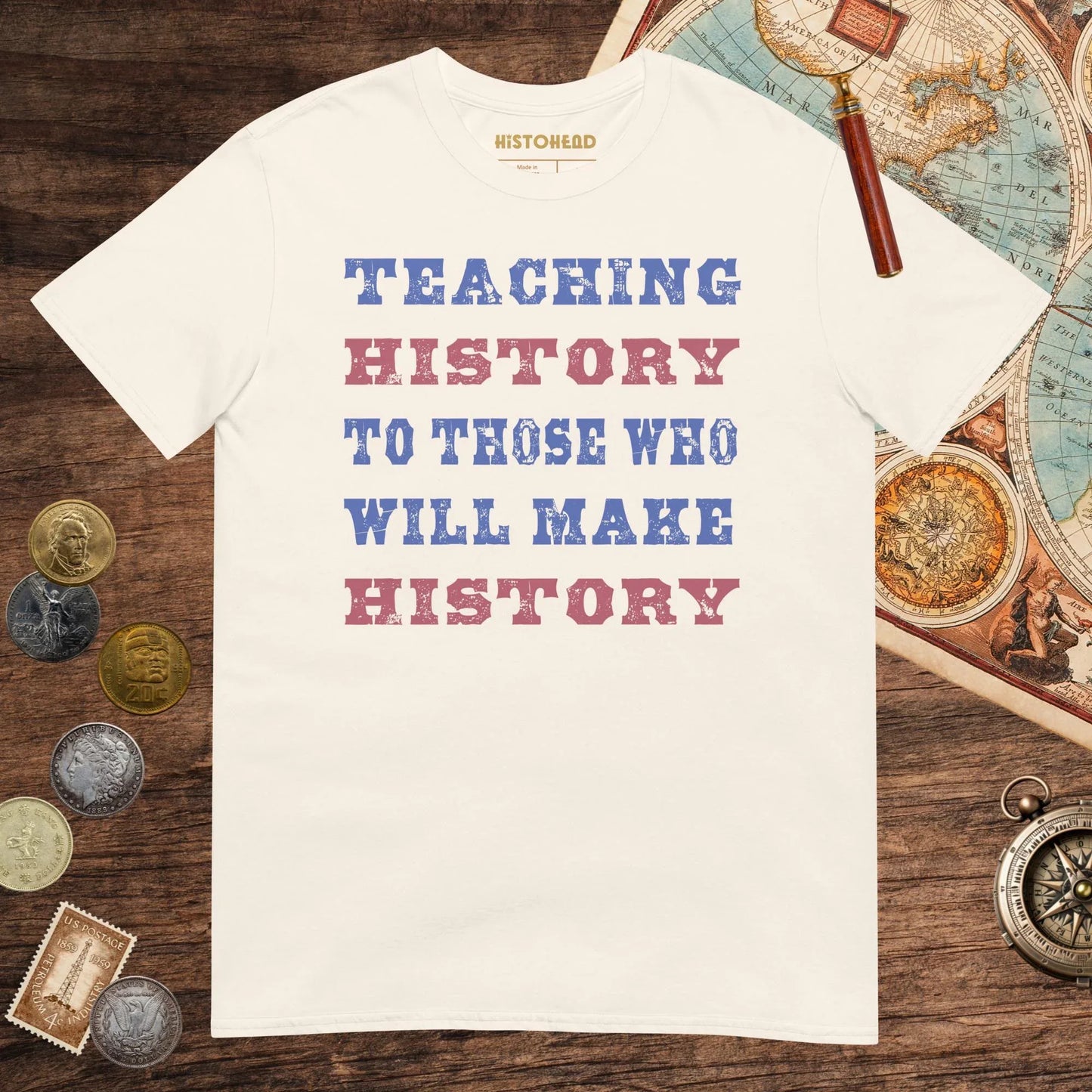 Natural Teaching History Tee - history buff gift by HistoHead