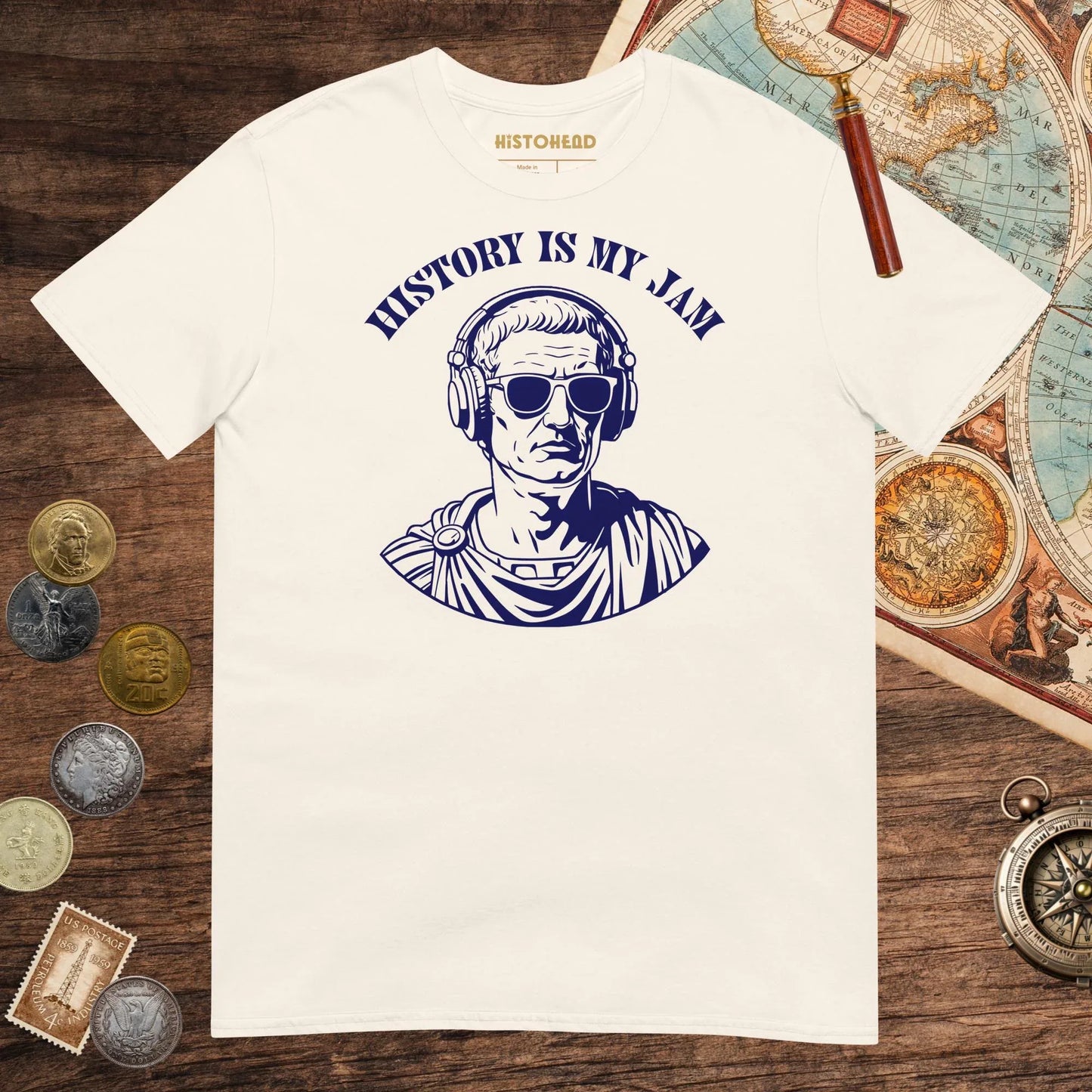 Natural History Is My Jam Tee - history buff gift by HistoHead