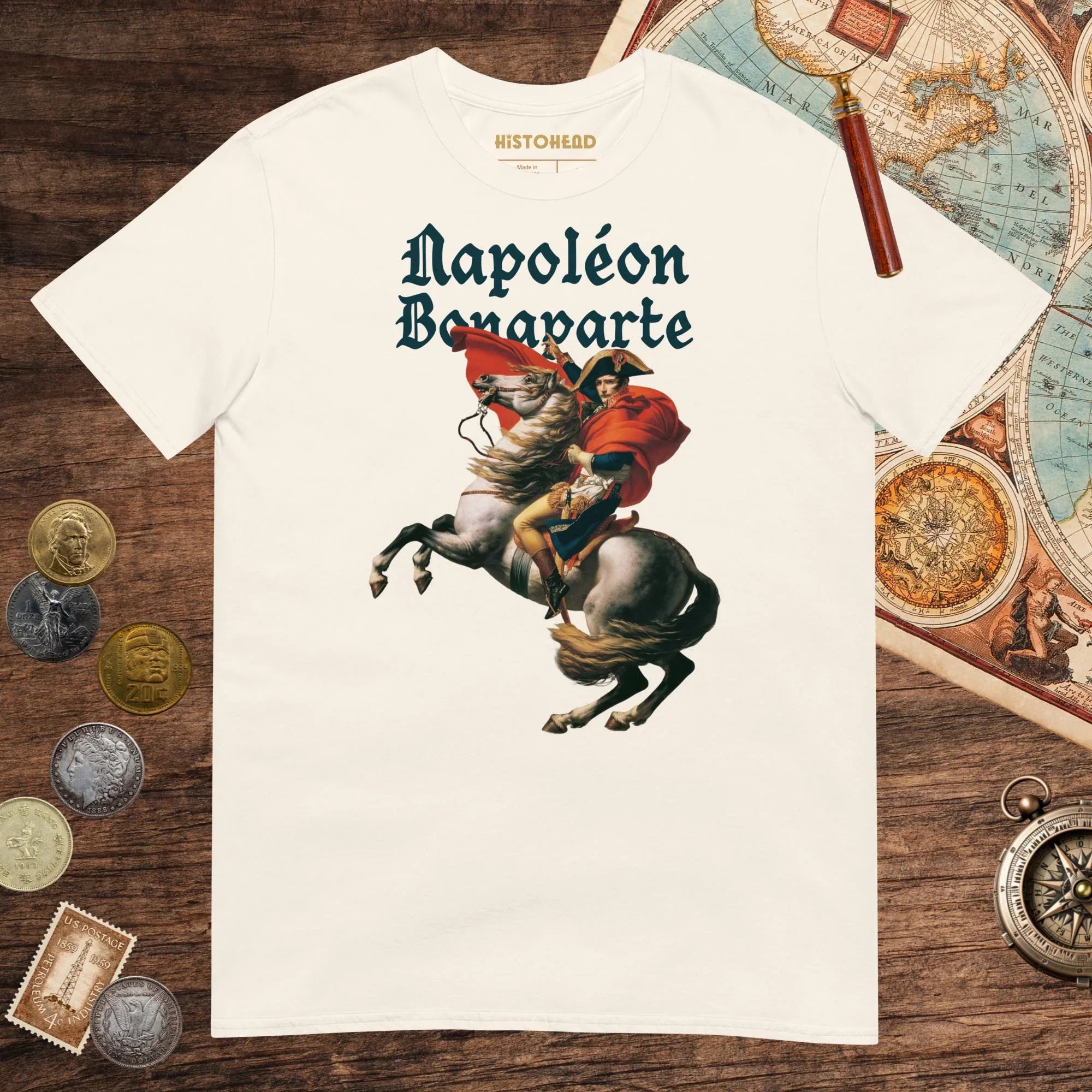 Natural Napoleon Bonaparte Tee - history buff gift by HistoHead
