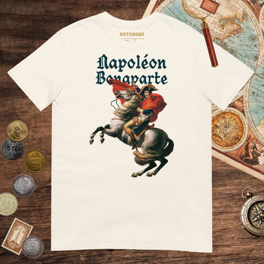 Natural Napoleon Bonaparte Tee - history buff gift by HistoHead