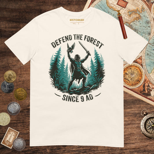 Natural Defend the Forest Tee - history buff gift by HistoHead