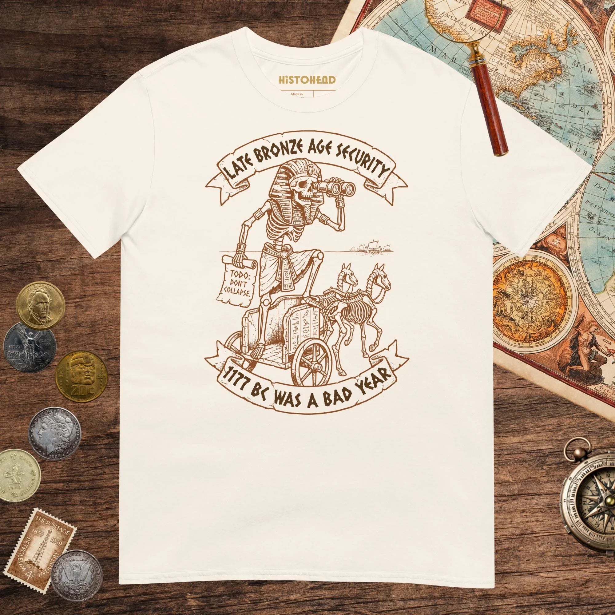 Natural Late Bronze Age Security Tee - history buff gift by HistoHead
