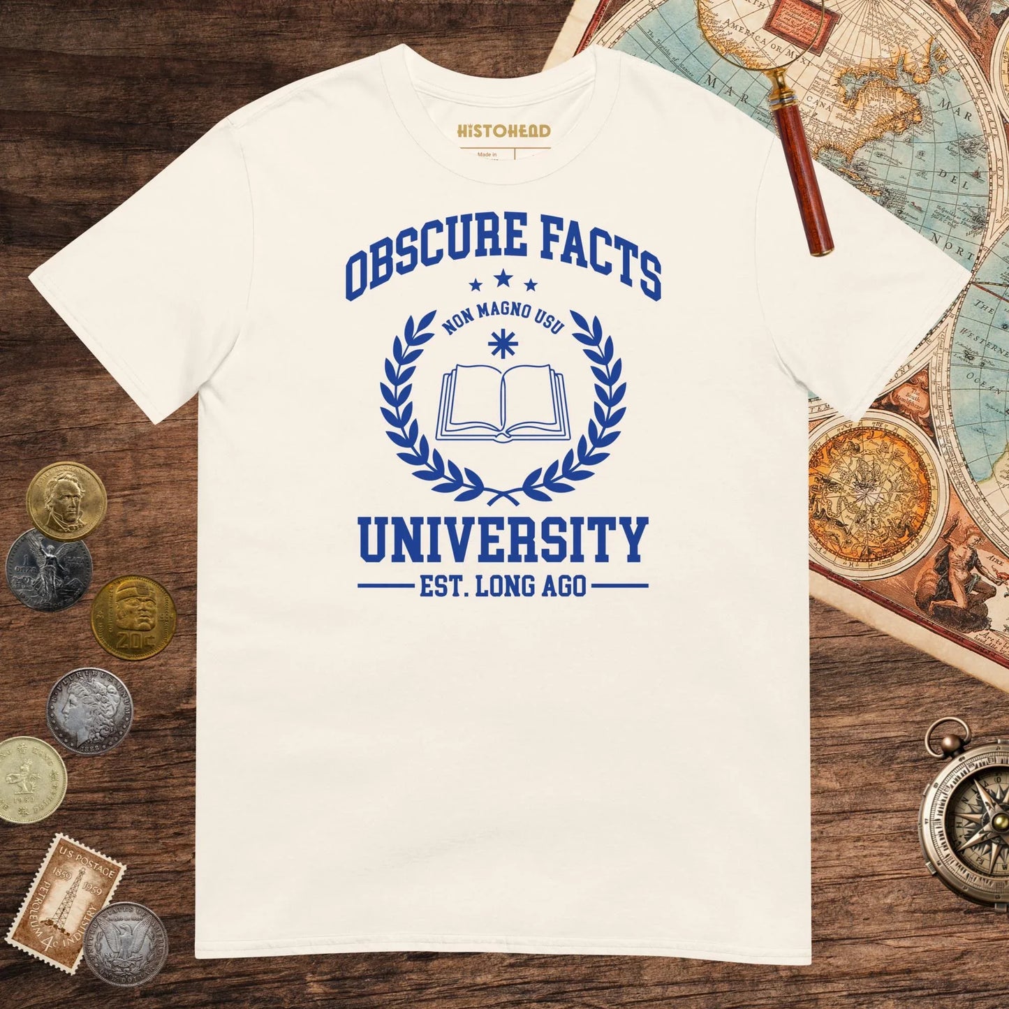 Natural Obscure Facts University Tee - history buff gift by HistoHead