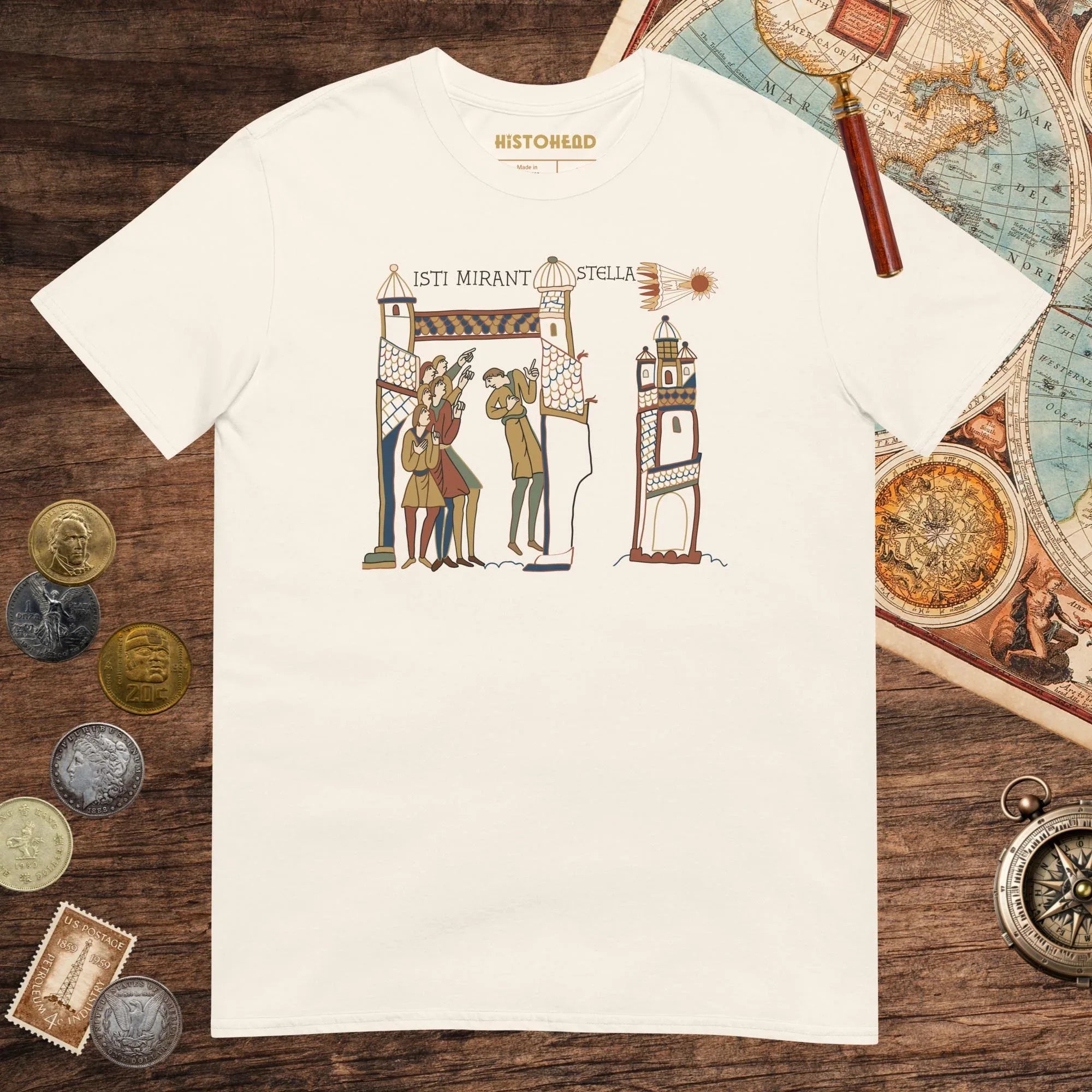 Natural Isti Mirant Stella Tee - history buff gift by HistoHead