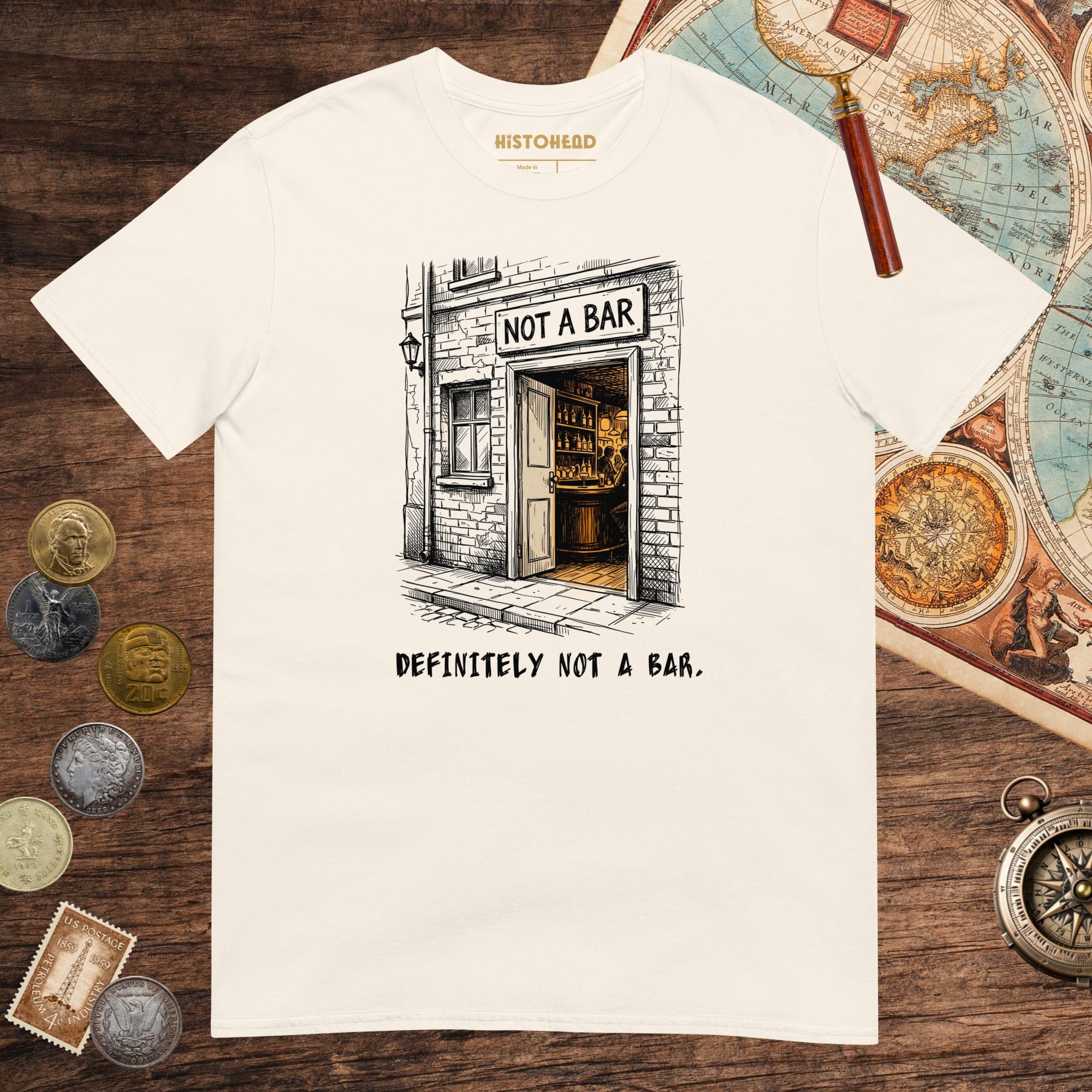 Natural Not A Bar Tee - history buff gift by HistoHead