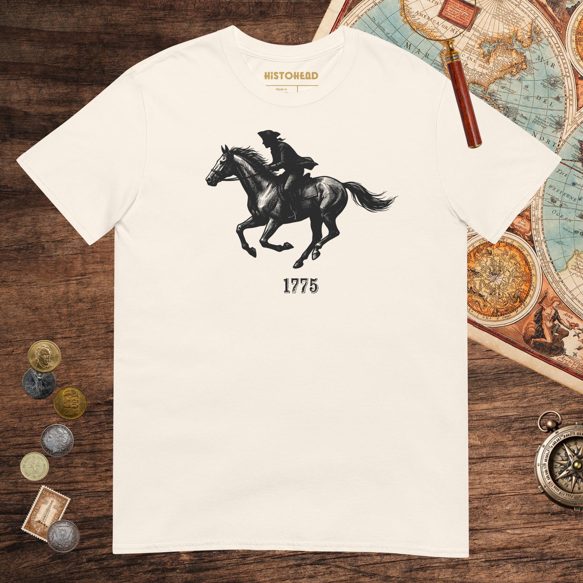 Natural Paul Revere Tee - history buff gift by HistoHead