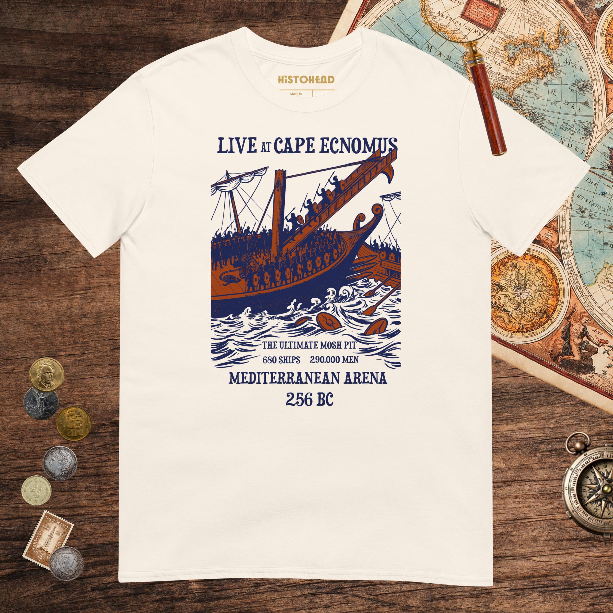 Natural Battle of Cape Ecnomus Tee - history buff gift by HistoHead