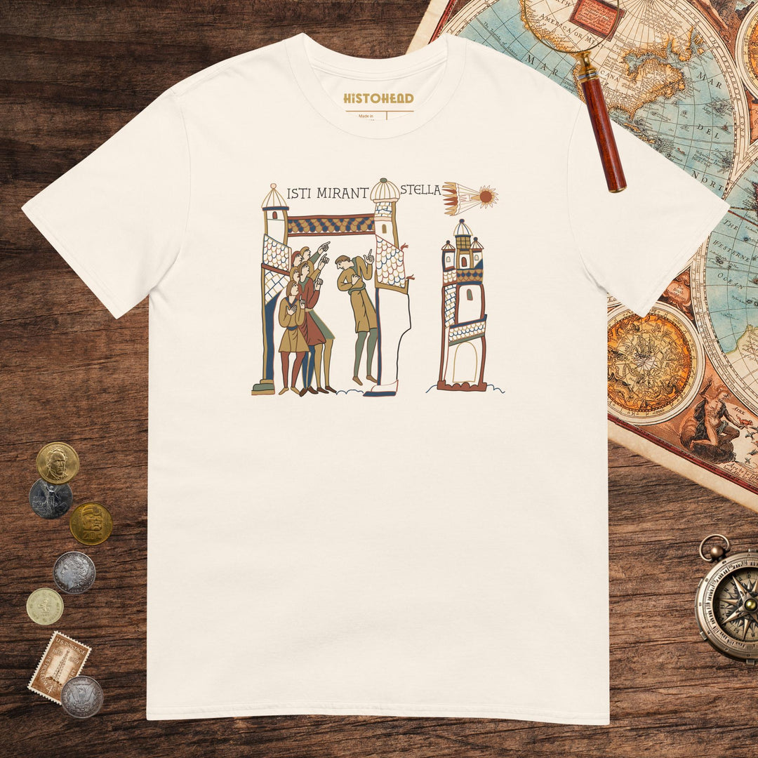 Natural Isti Mirant Stella Tee - history buff gift by HistoHead