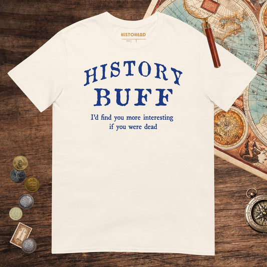Natural History Buff Tee - history buff gift by HistoHead