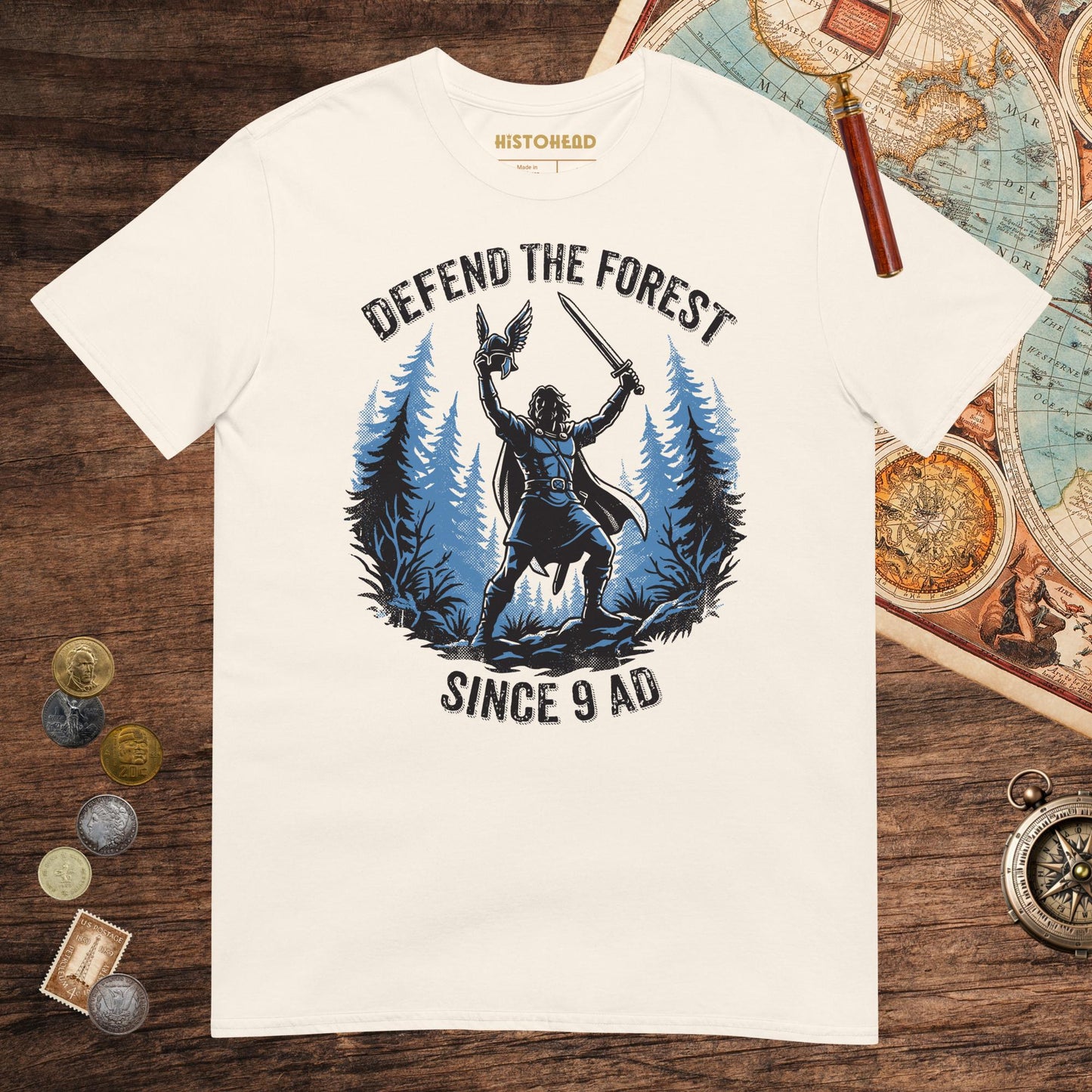 Natural Defend the Forest Tee - history buff gift by HistoHead