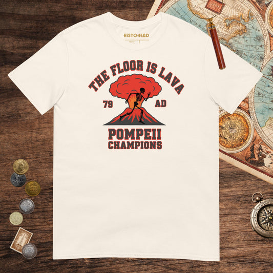 Natural Pompeii Champions Tee - history buff gift by HistoHead