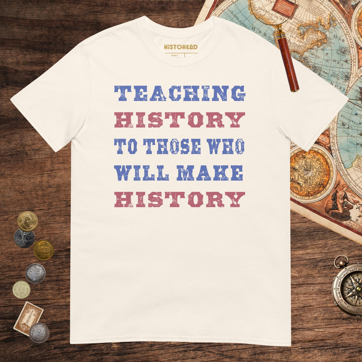 Natural Teaching History Tee - history buff gift by HistoHead