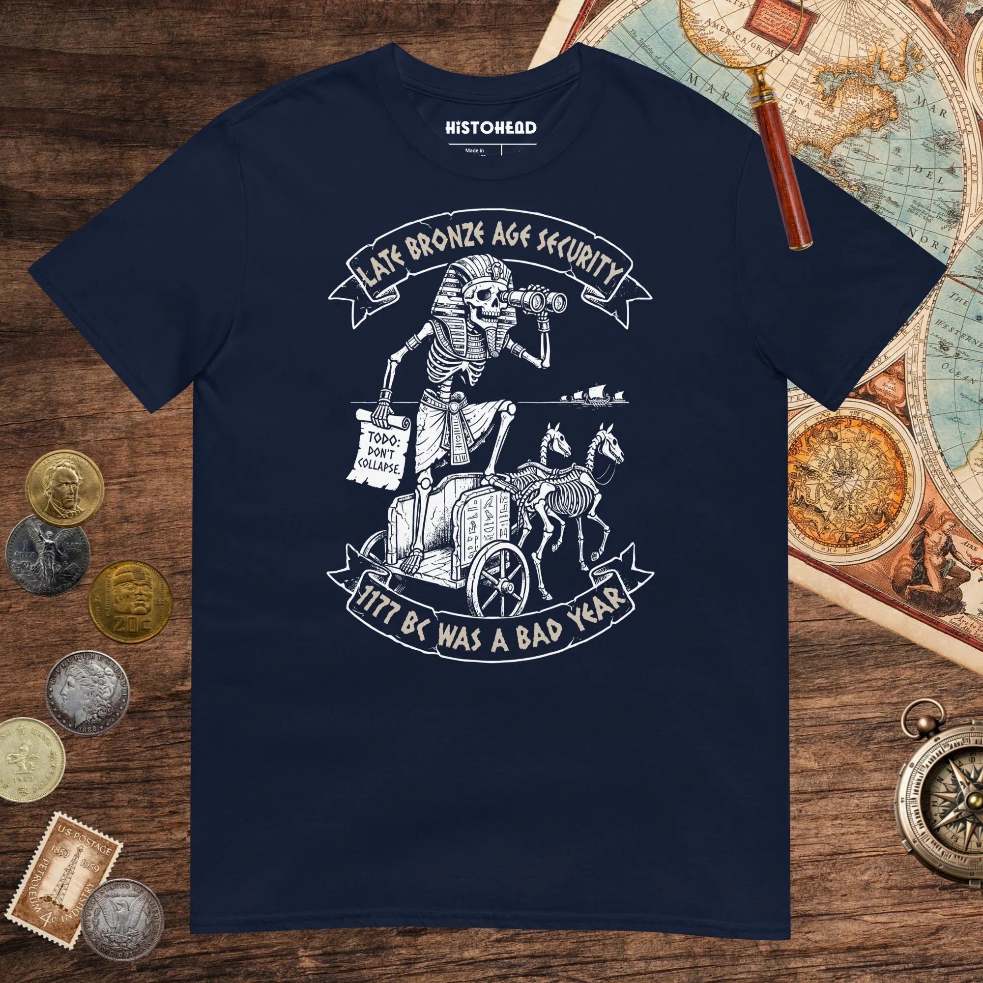Navy Late Bronze Age Security Tee - history buff gift by HistoHead