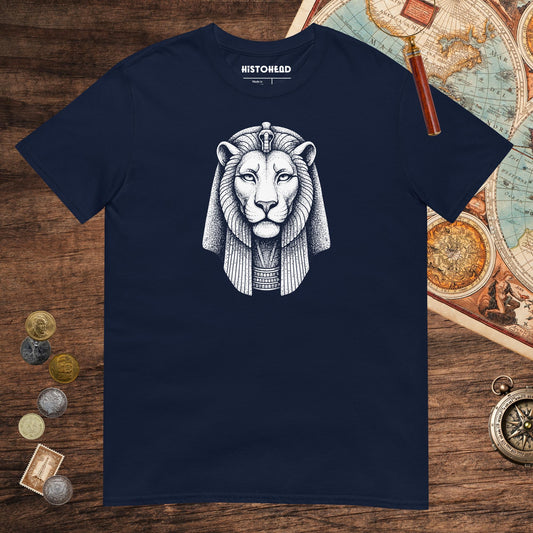 Navy Sekhmet Goddess of War Tee - history buff gift by HistoHead
