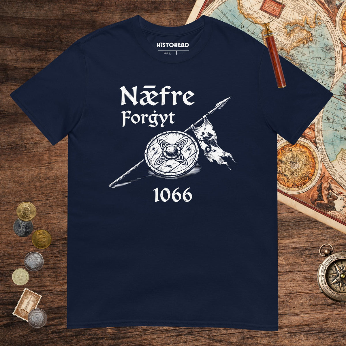 Navy Never Forget 1066 Tee - history buff gift by HistoHead