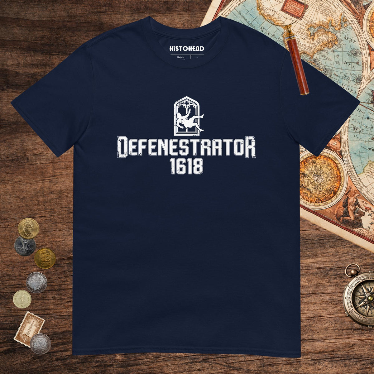 Navy Defenestrator Tee - history buff gift by HistoHead