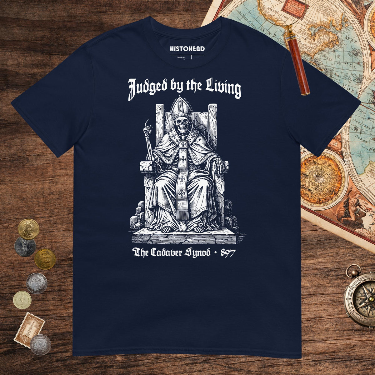 Navy The Cadaver Synod Tee - history buff gift by HistoHead