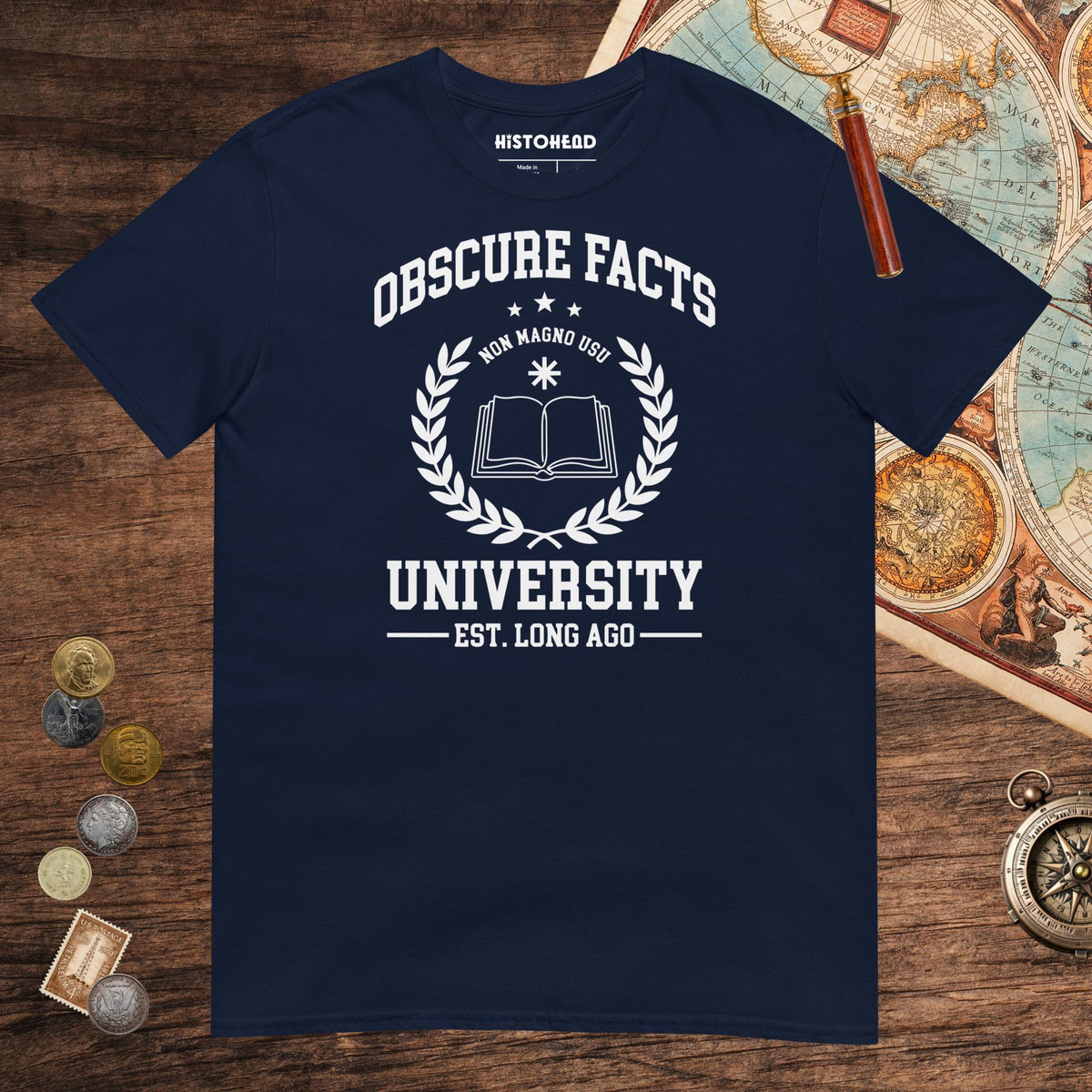Navy Obscure Facts University Tee - history buff gift by HistoHead