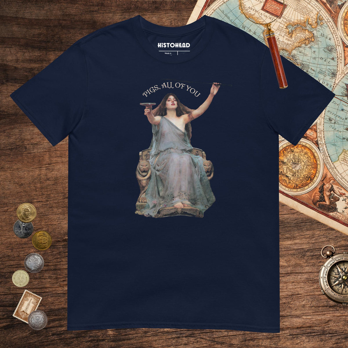 Navy Circe Pigs All of You Tee - history buff gift by HistoHead