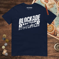 Navy Blockade Runner Tee - history buff gift by HistoHead