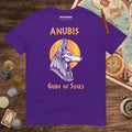 Purple Anubis Guide of Souls Tee - history buff gift by HistoHead