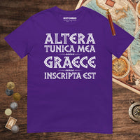Purple Latin My Other Shirt Is In Greek Tee - history buff gift by HistoHead